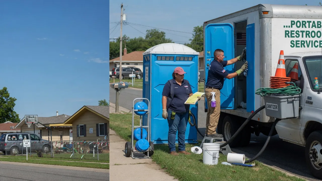 Portable Toilet Rental in Sandston, VA near me